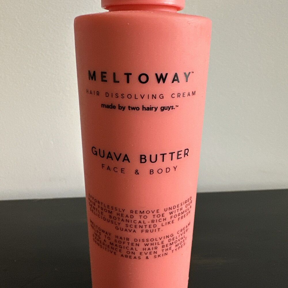 Wakse 6.7oz Meltoway Hair Dissolving Cream Guava Butter Face & Body. Brand new!